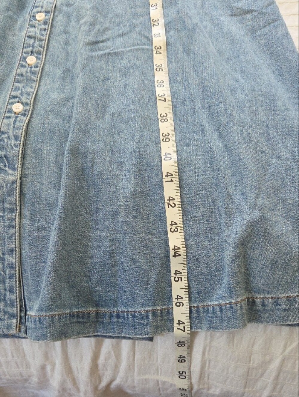 Veronica Beard Ruben Denim Midi Dress - Picture 4 of 9